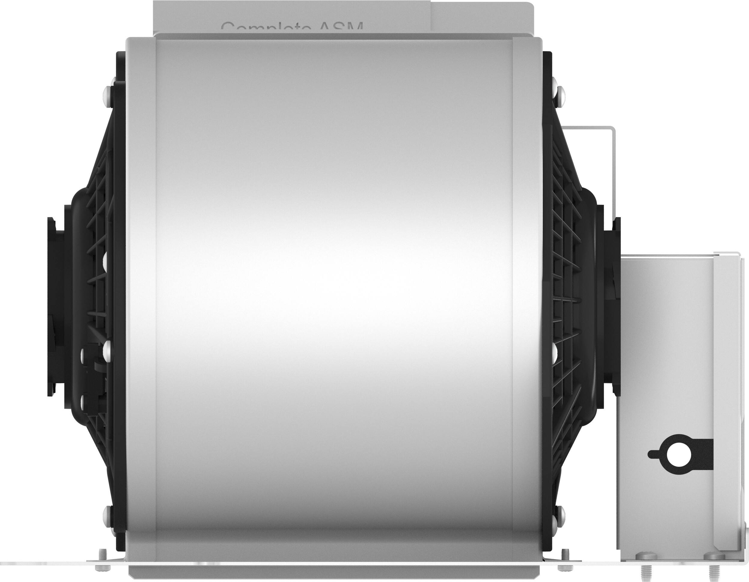 Alt View 3. Thermador - 700 CFM Integral Blower for Thermador Hood - Stainless Steel.