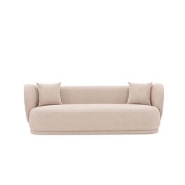 Manhattan Comfort - Siri Modern 93" Upholstered Sofa - Wheat