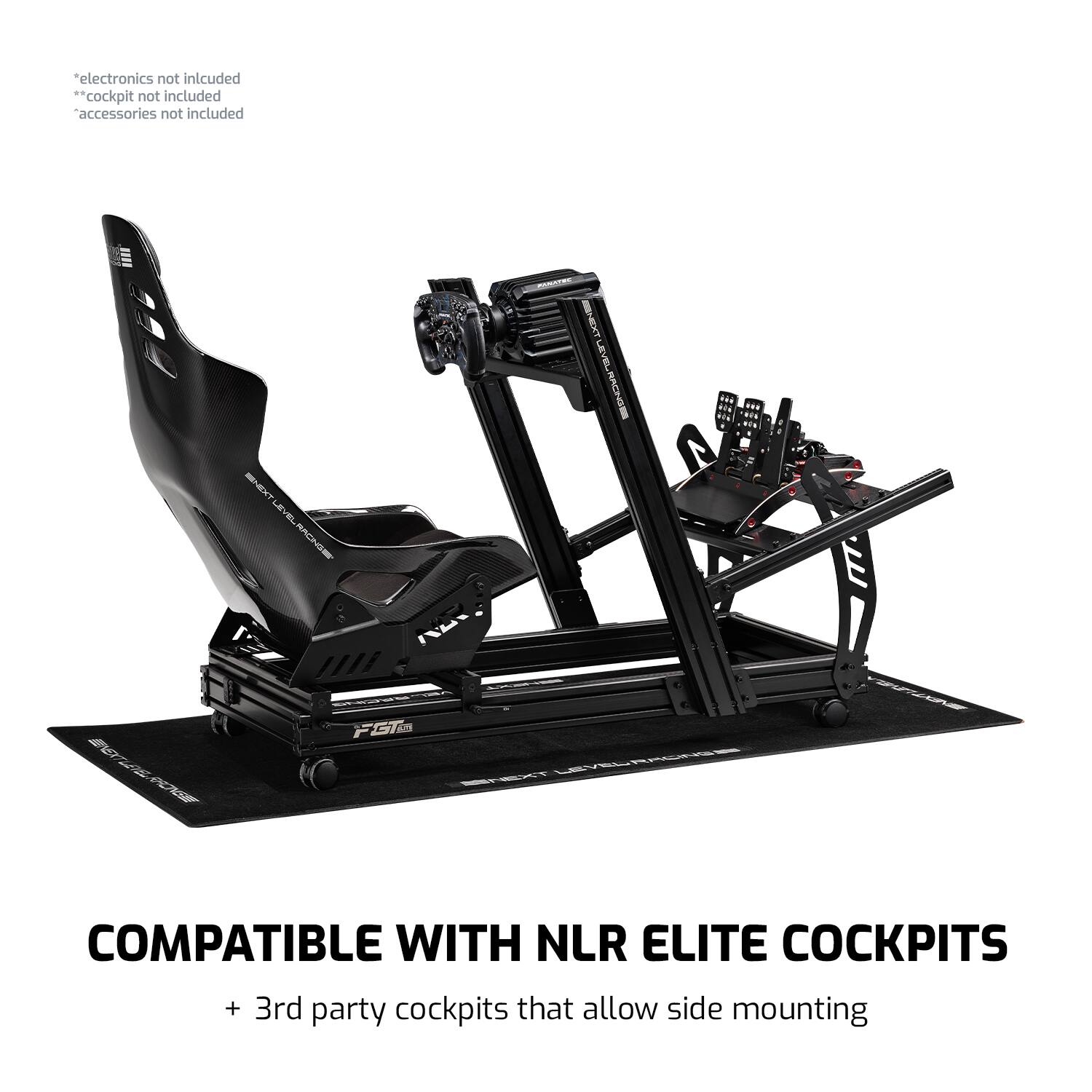 *electronics not included  
**cockpit not included  
*accessories not included  

MENEXTLEVELNACHSWF E NL MT 5 | A . I e PO FGT C - COMPATIBLE WITH NLR ELITE COCKPITS + 3rd party cockpits that allow side mounting