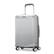 Angle. Samsonite - Silhouette 18 23" Expandable Spinner Carry On Suitcase - Metallic Silver.