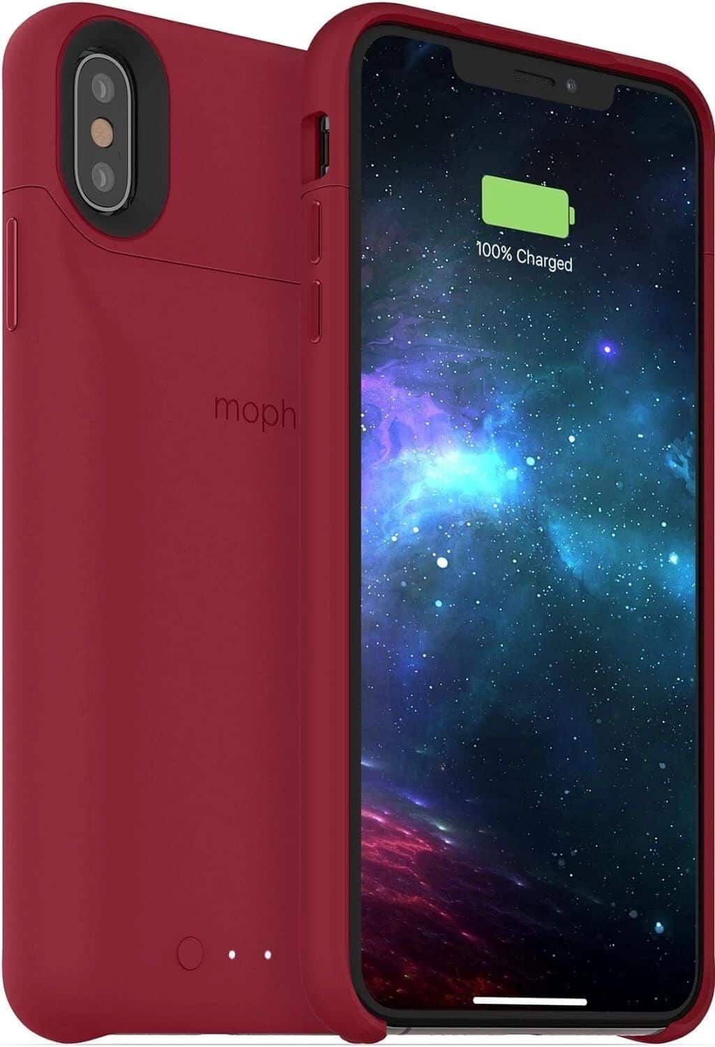 mophie - JuicePack Access Wireless Charging Battery Case iPhone XS MAX 6.5inch - Red