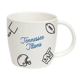 Logo Brands - Tennessee Titans 18oz. Playmaker Mug - Multicolor