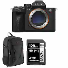 SONY E-mount α7R
128GB 250 MB/s SP V60 XC II 6
Lexar PROFESSIONAL