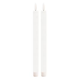 BreeBe - FIA Wick Taper Candle (Set of 2) - White