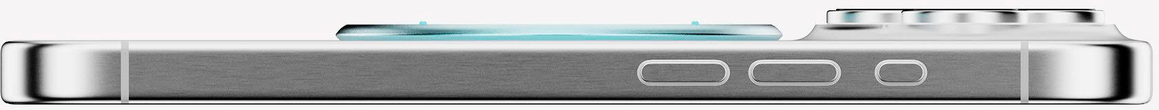 Alt View 3. OhSnap - Snap Magnetic UltraThin Universal Phone Grip and Stand with MagSafe Charge- Thru for Apple iPhones/Universal - Electric Teal.