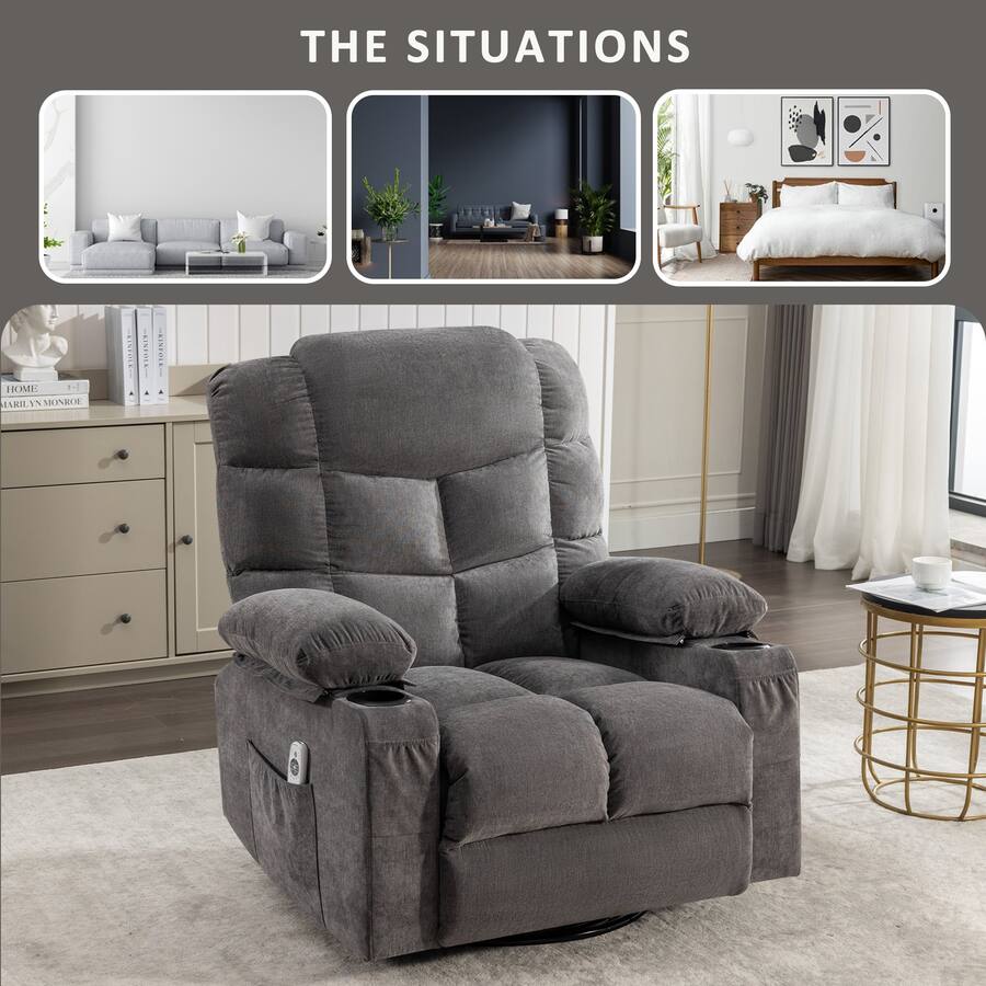 Recliner Chair Target Cozy Chair Boyel Living Oversized Massage