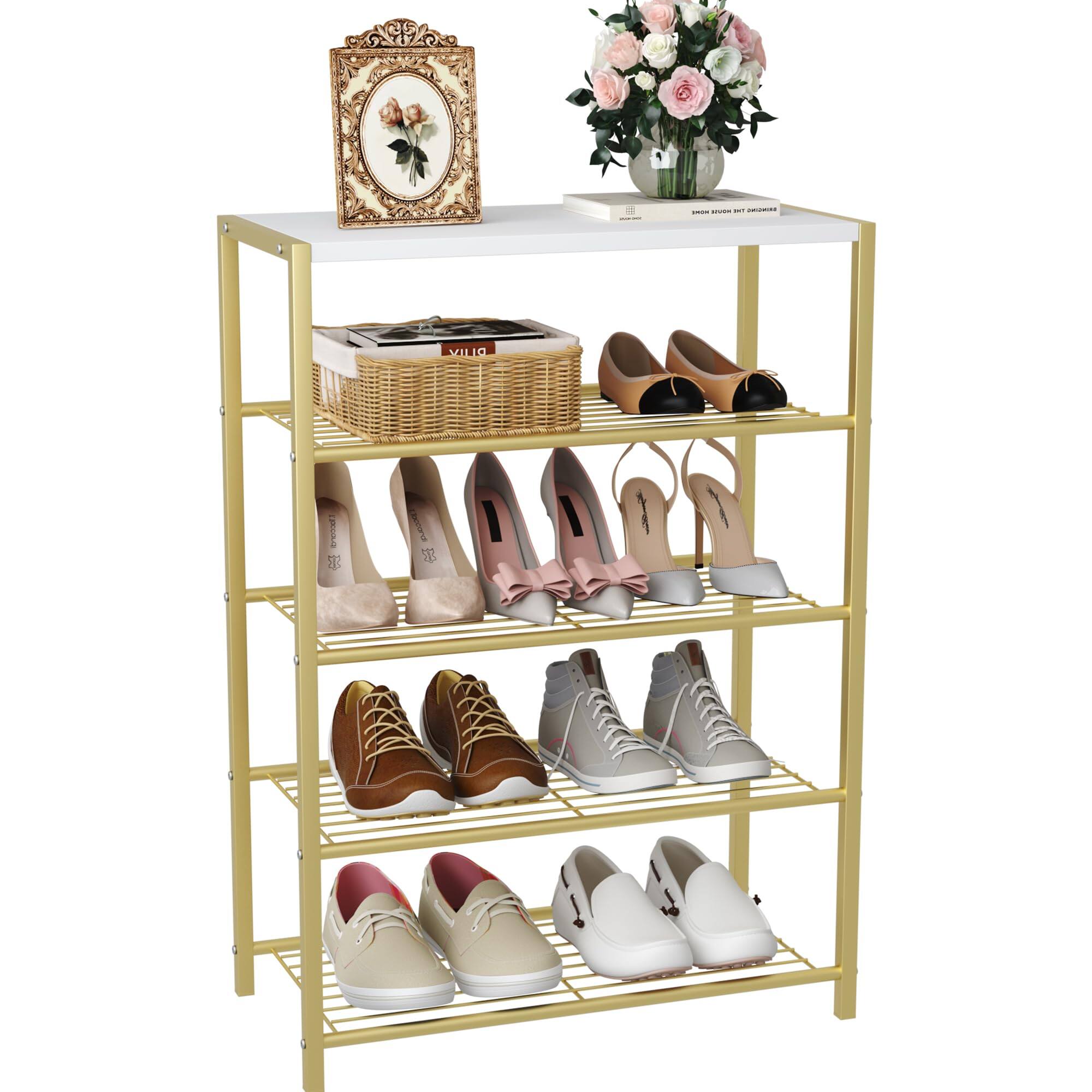 Gold 5-Tier (11.8"D x 23.23"W x 32.68"H)