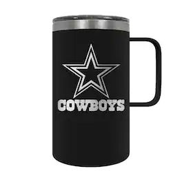 Great American Products - Dallas Cowboys 18oz. Hustle Travel Mug - Black
