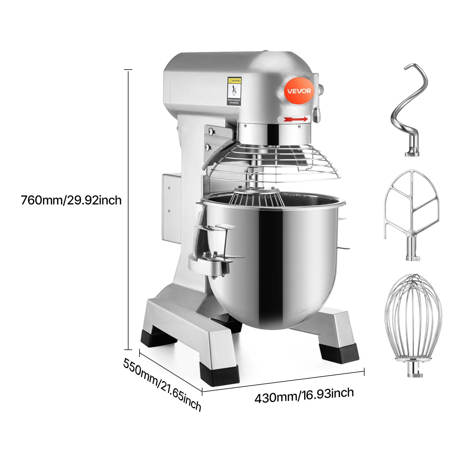 mainince  
VEVOR  
Mether-Dan Admitalaty  
760mm/29.92inch  
550mm/21.65inch  
430mm/16.93inch