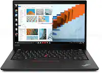 Lenovo - ThinkPad T14 Gen 2 Certified Refurbished 14.0", Intel Core i7-1165G7, 16GB RAM, 256GB SSD Retina Laptop - Black - Front_Zoom