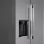 Angle. LG - 26.6 Cu. Ft. Side-by-Side Smart Refrigerator with External Ice and Water - PrintProof Stainless Steel.