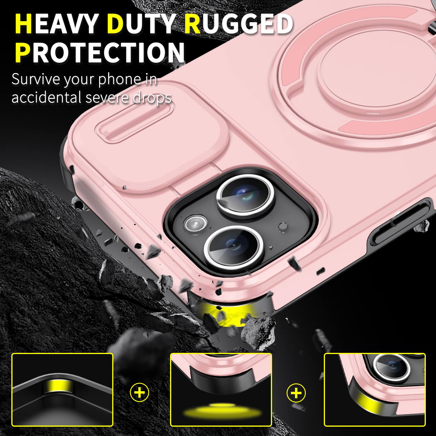 HEAVY DUTY RUGGED PROTECTION  
Survive your phone in accidental severe drops