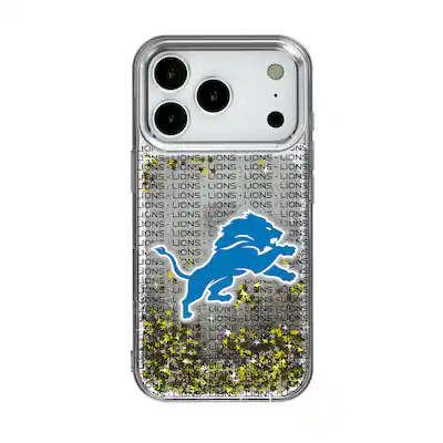 Iphone Text Format Keyscaper NFL Detroit Lions iPhone Text Backdrop Design Glitter Case 17 ...