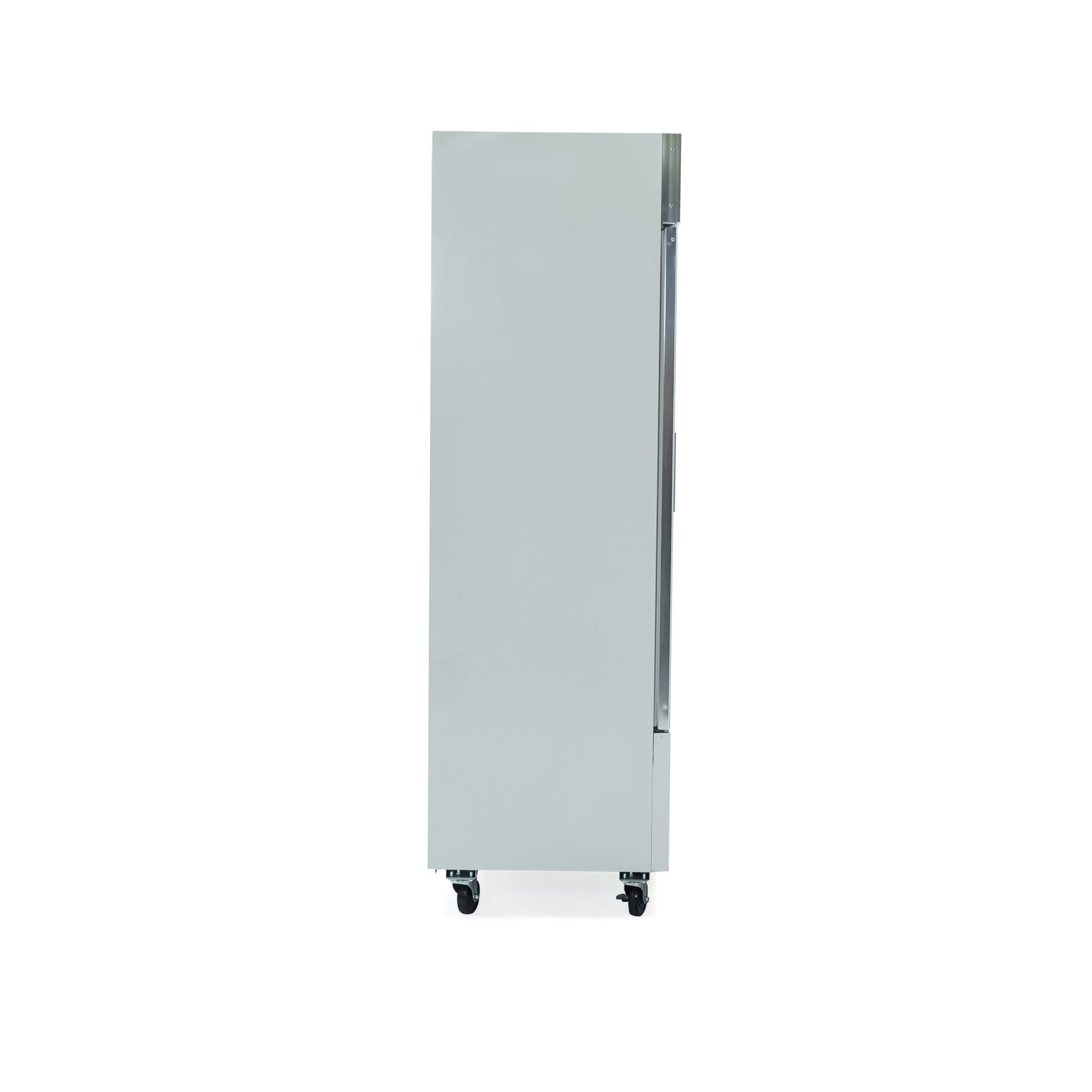 Alt View 8. Magic Chef - Commercial 29 cu. ft. Glass Door Reach-In Merchandiser Freezer in White - White.