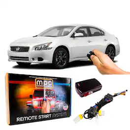 MPC - Remote Start Kit For Nissan Maxima 2009-2014 | Lock 3X to Start | Plug-In T-Harness - Black