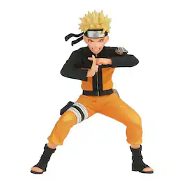 Naruto Shippuden Vibration Stars Banpresto Figure | Uzumaki Naruto - Orange