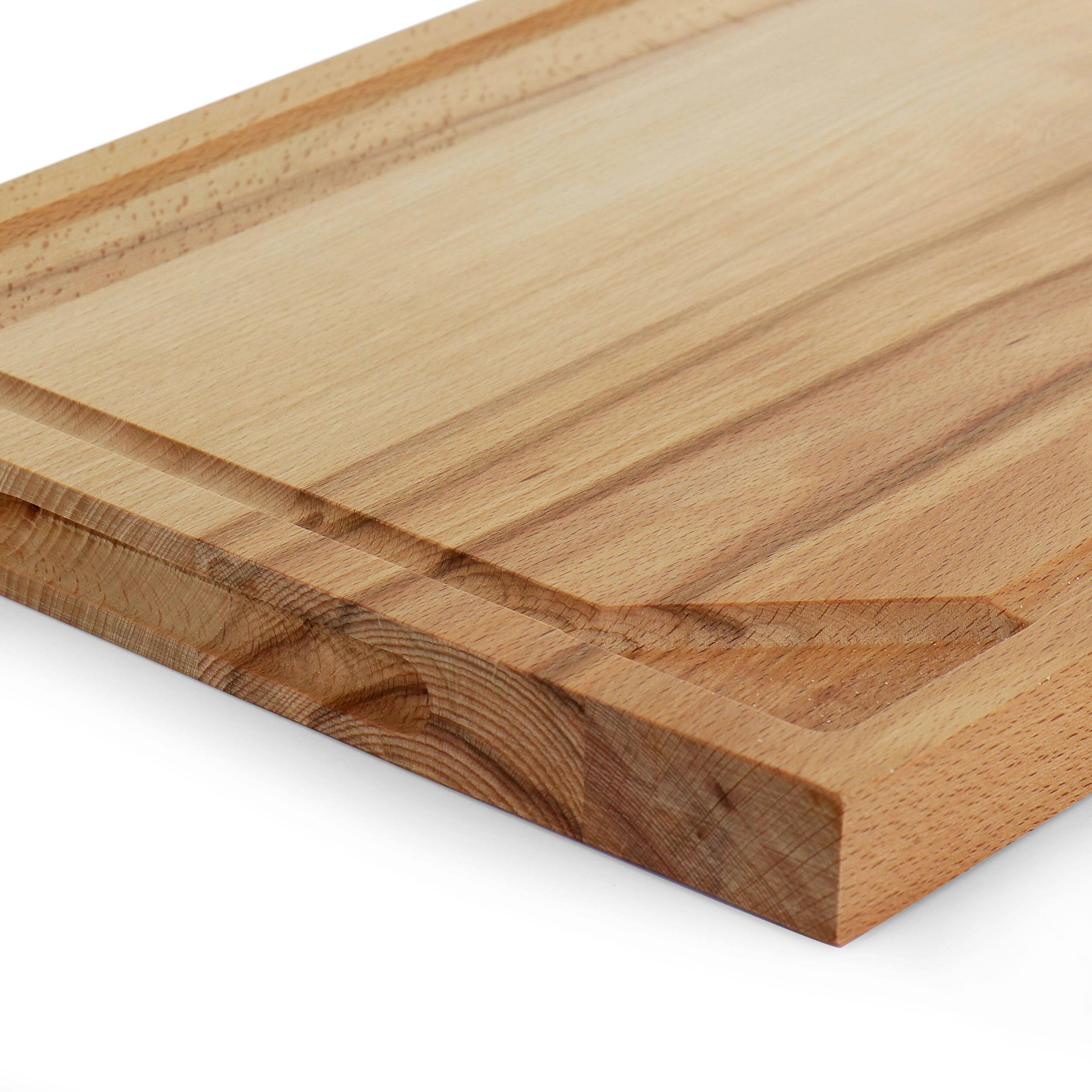 Alt View 4. Martha Stewart - Martha Stewart Goswell 3 Piece Carving Board and Cutlery Set in Cream - Cream.