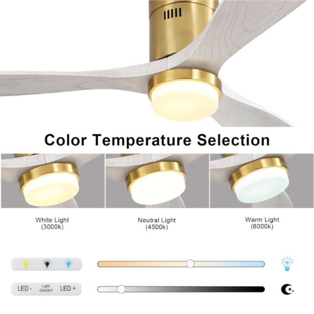 Color Temperature Selection
White Light (3000k)
Neutral Light (4500k)
Warm Light (6000k)
LED - Light ON/OFF
LED + C