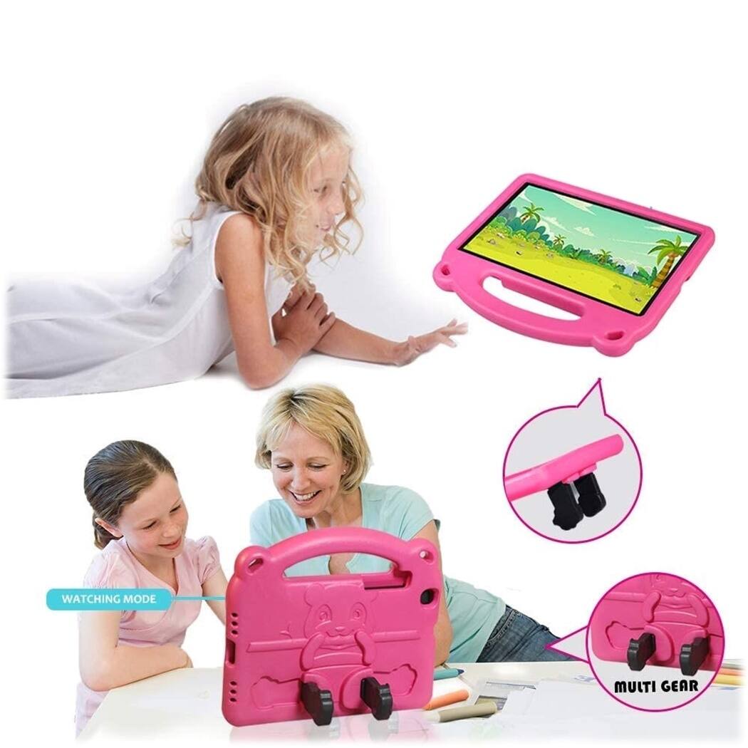 Alt View 14. SaharaCase - Teddy Bear KidProof Case for Samsung Galaxy Tab A8 - Pink.