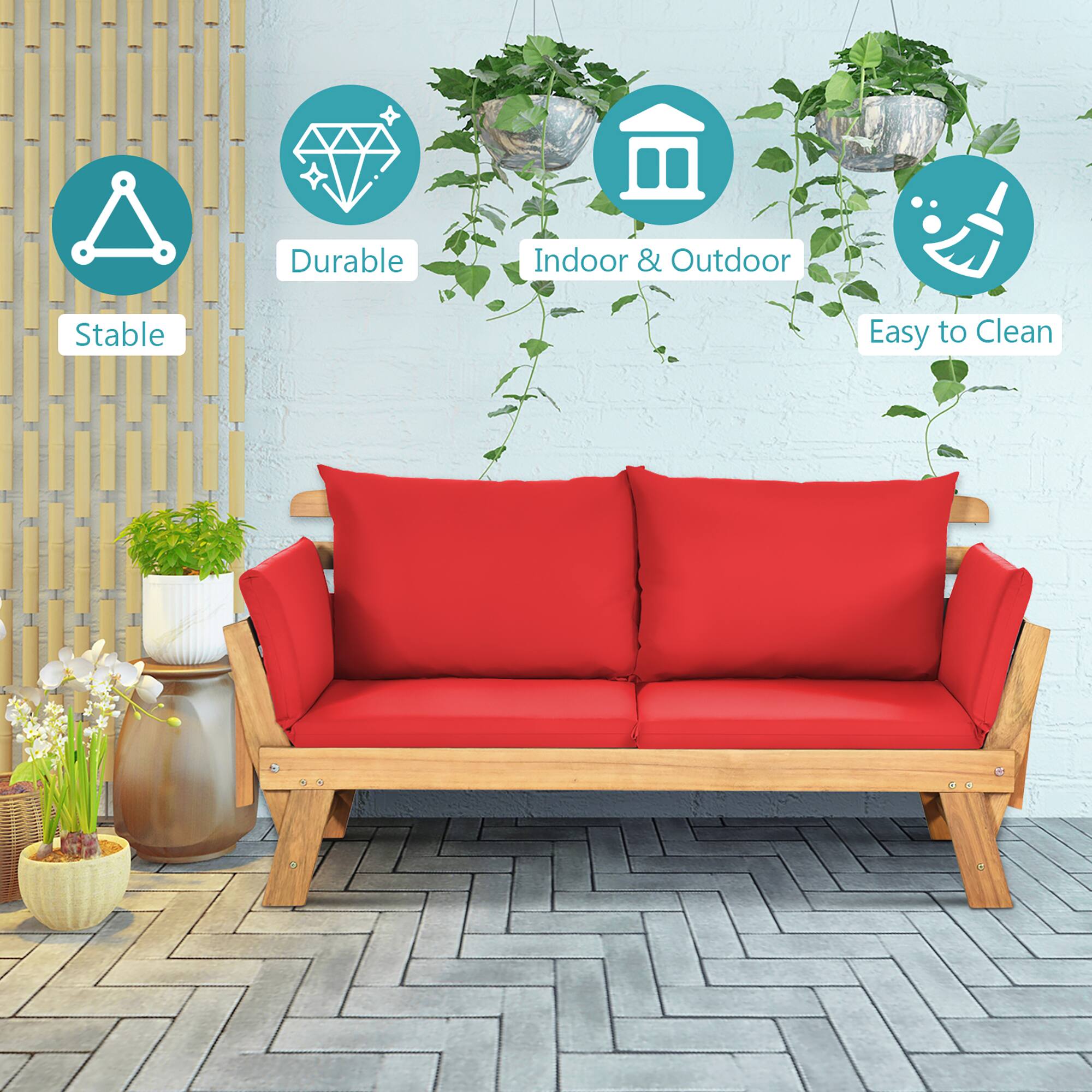 - Stable
- Durable
- Indoor & Outdoor
- Easy to Clean