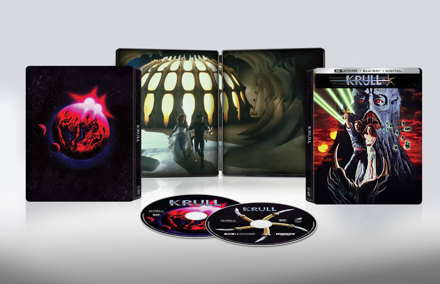 Front. Krull (Steelbook) - 4K Blu-Ray.