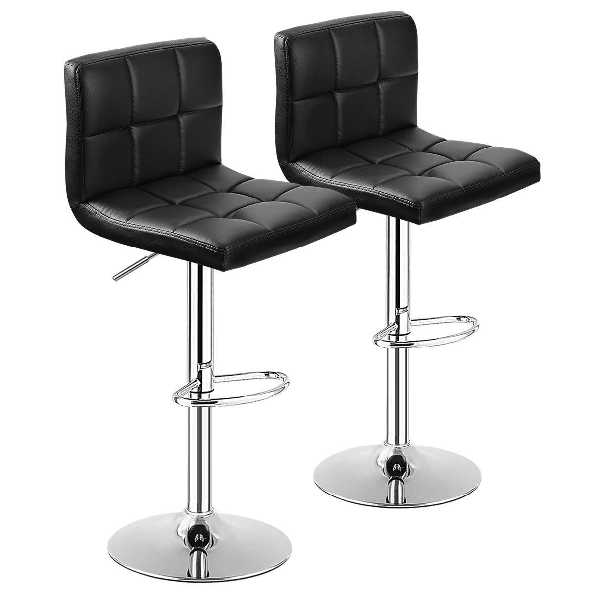 Black 2 Stools