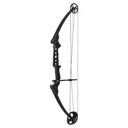 Genesis Archery - Genesis Gen-X Lightweight Archery Hunting Compound Bow, Draw Hand-Right - Black