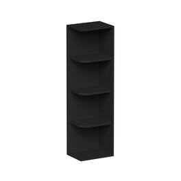 Boyel Living - 9-in W x 42-in H x 12-in D Shaker RTA Kitchen Wall End Open Shelf Cabinet - Black