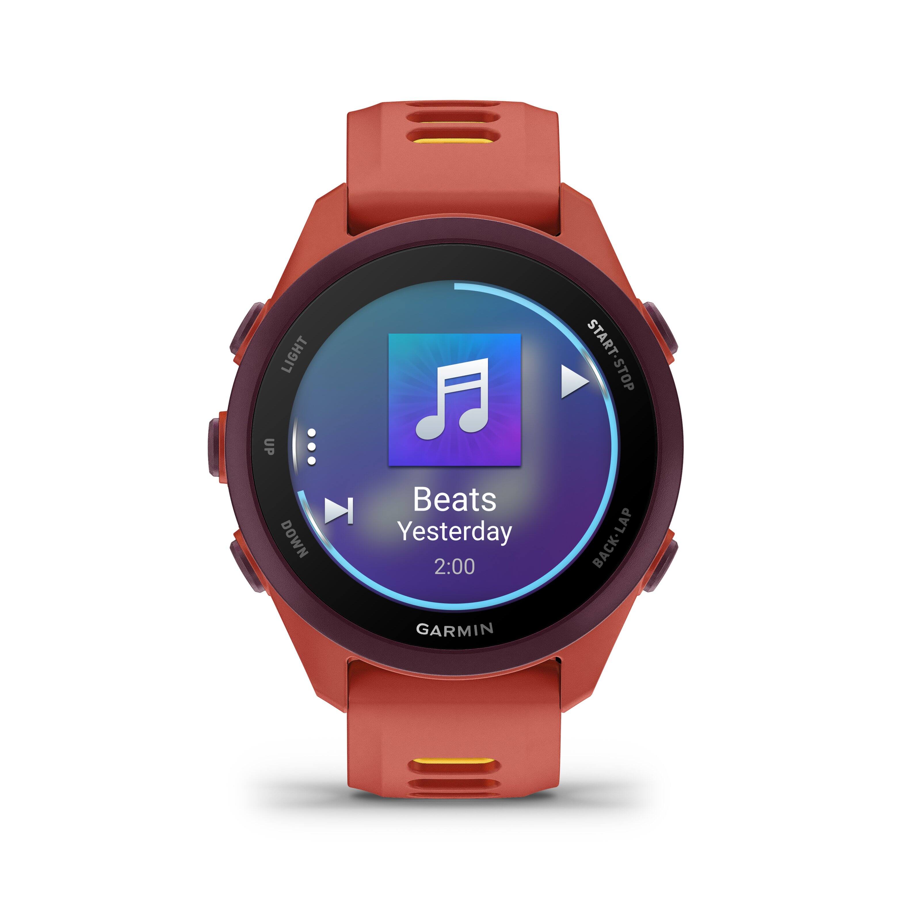 LIGHT UP ... DOWN Beats Yesterday 2:00 START-STOP LAP BACK-LAP GARMIN