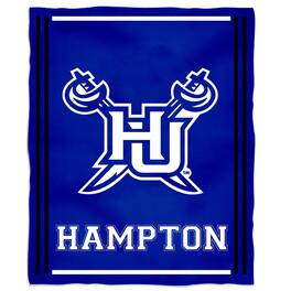 Vive La Fete - Hampton Pirates 36'' x 48'' Big Mascot Blanket - Blue