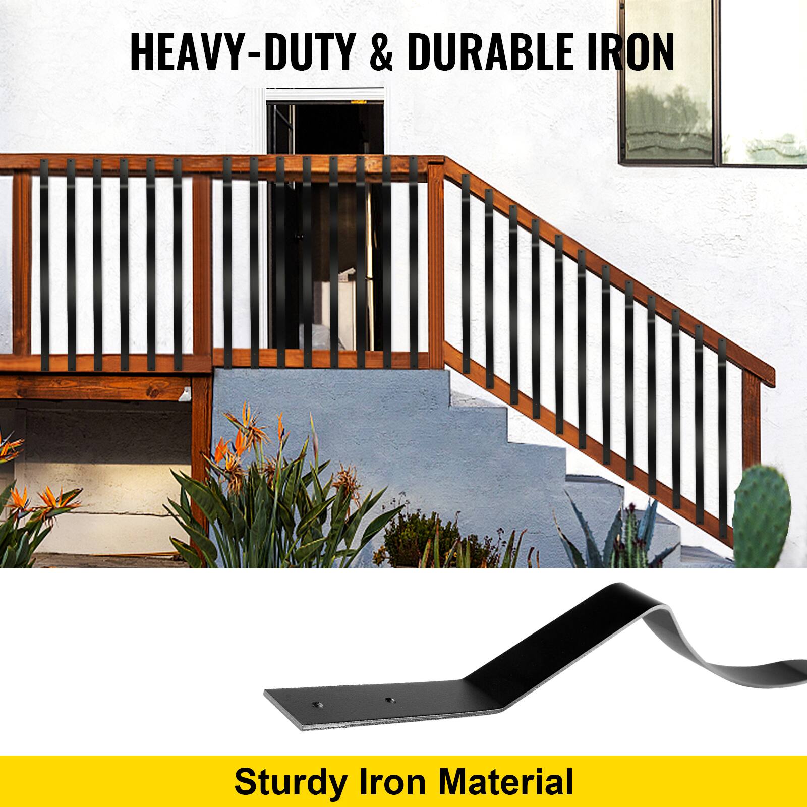 HEAVY-DUTY & DURABLE IRON

Sturdy Iron Material