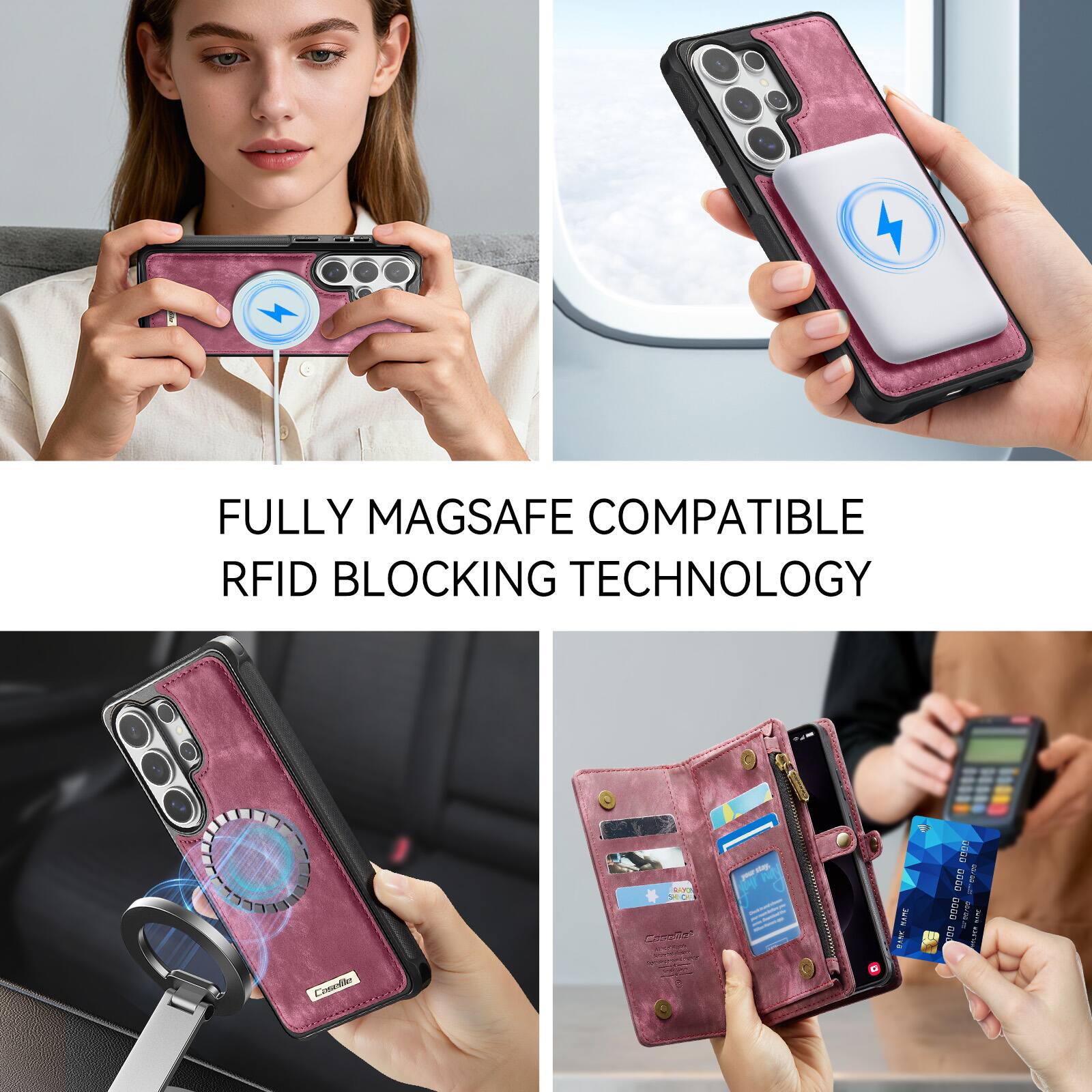FULLY MAGSAFE COMPATIBLE RFID BLOCKING TECHNOLOGY