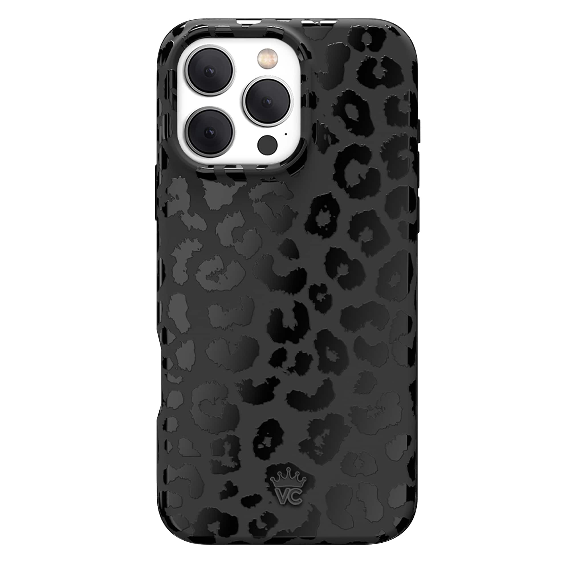 VELVET CAVIAR - Magsafe Case for Apple iPhone 16 Pro Max - Black Leopard - Front_Zoom