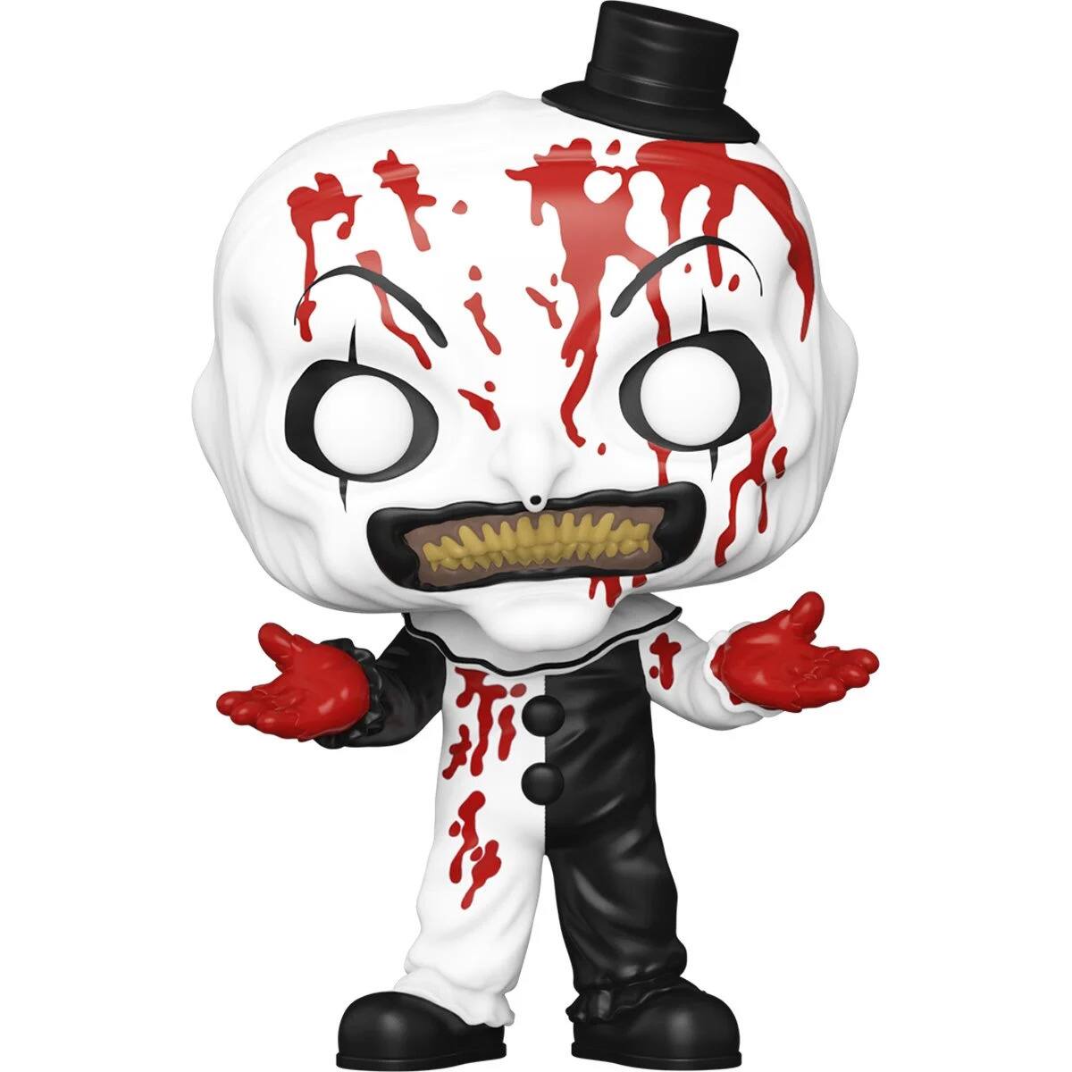 Angle. Funko - Funko Pop! Terrifier  - Art the Clown (Bloody) - Multi-Colored.