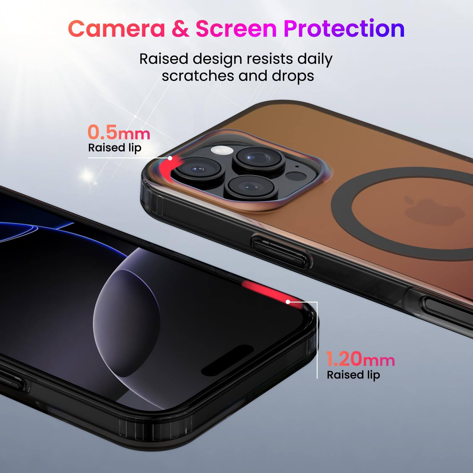 Ornarto for iPhone 16 Pro Case 6.3