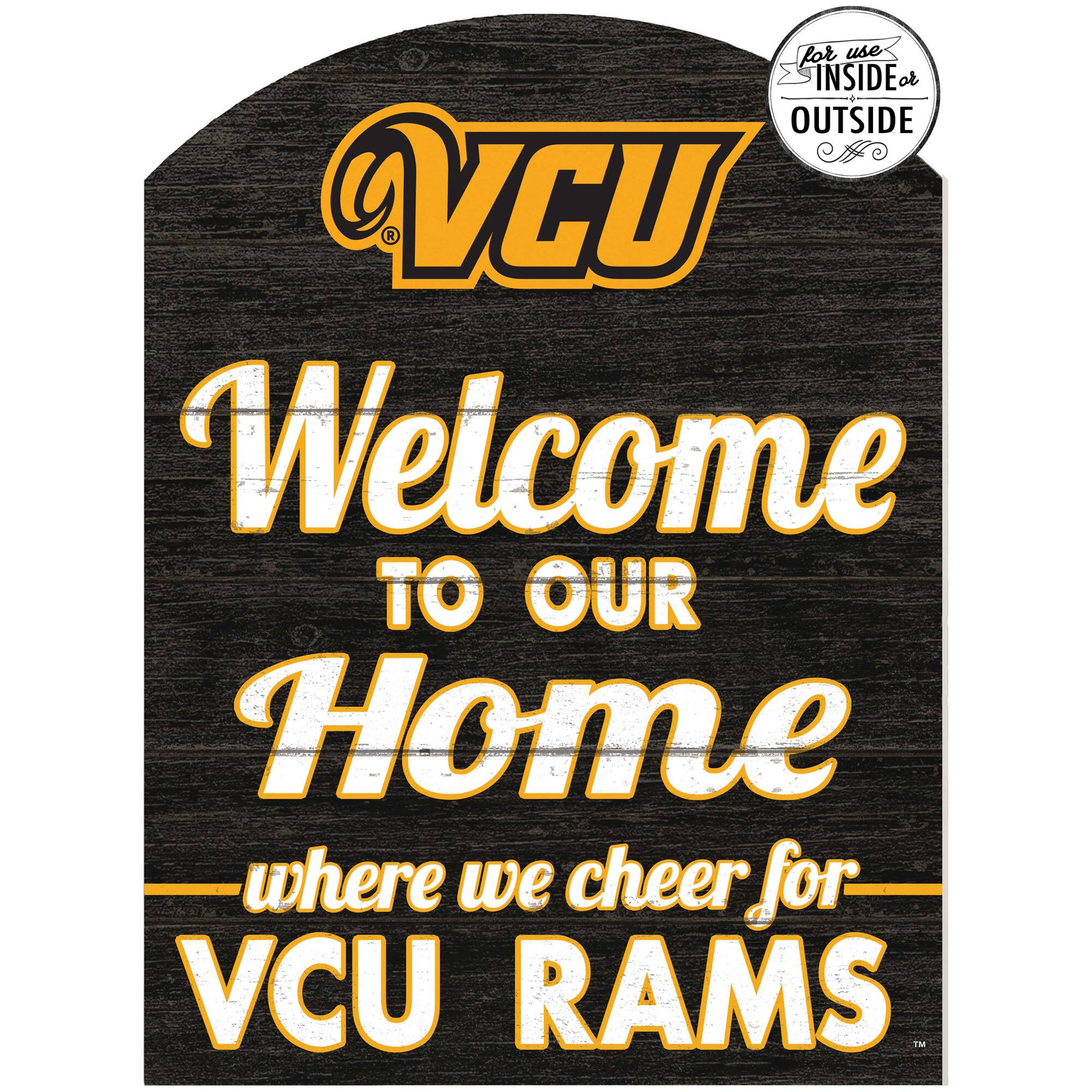 VCU Rams 16'' x 22'' Indoor/Outdoor Marquee Sign