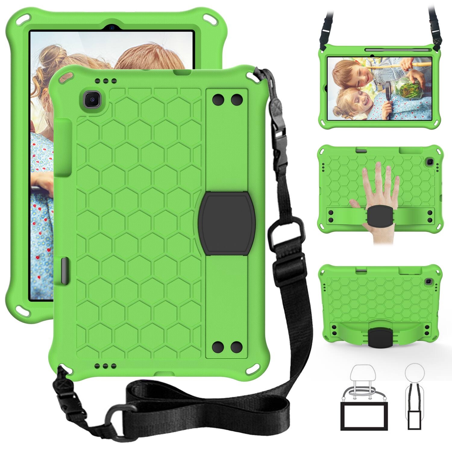 Green + Black
