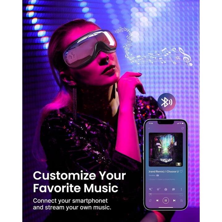 PO1R INEFLLED Customize Your Favorite Music  
Connect your smartphone and stream your own music.  
Grand Remix) I Choose U