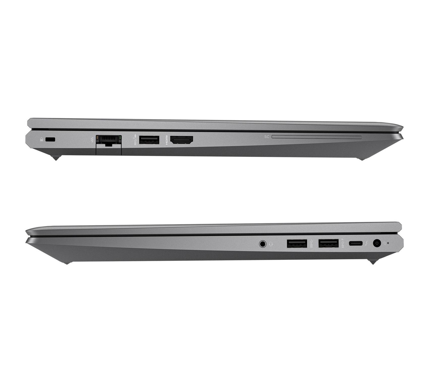 Angle. HP - HP Power G9 Core i7-12800H 2.4GHz, 32GB, 1TB SSD, 15.6" FHD, Windows 11 Pro, NVIDIA Quadro T600 4GB (Refurbished) - Silver.