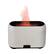 Left. Pursonic - Pursonic Essential Oil FlameGlow Aromatherapy Diffuser - White.