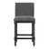 Front. OSP Home Furnishings - ELIZA 26" Spindle Counter Stool - Charcoal / Black.