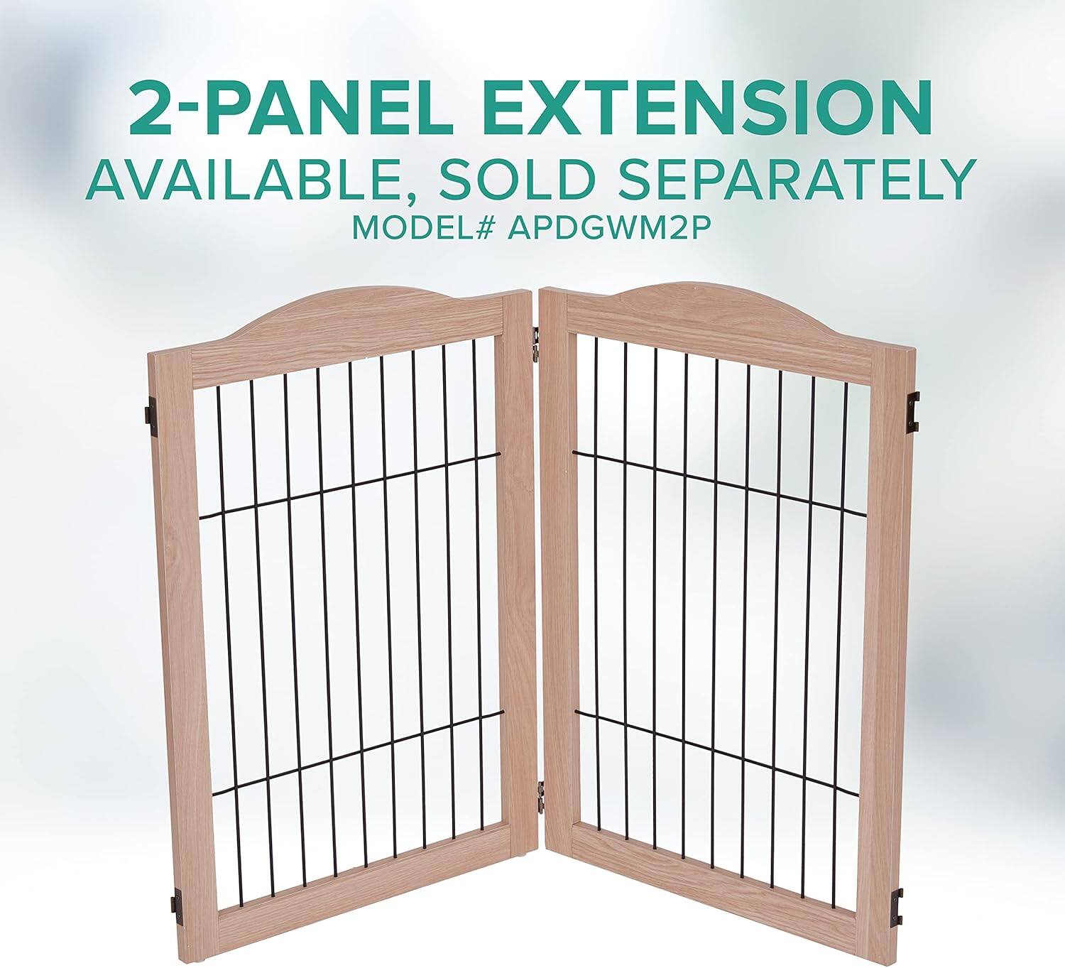 2-PANEL EXTENSION AVAILABLE, SOLD SEPARATELY MODEL# APDGWM2P