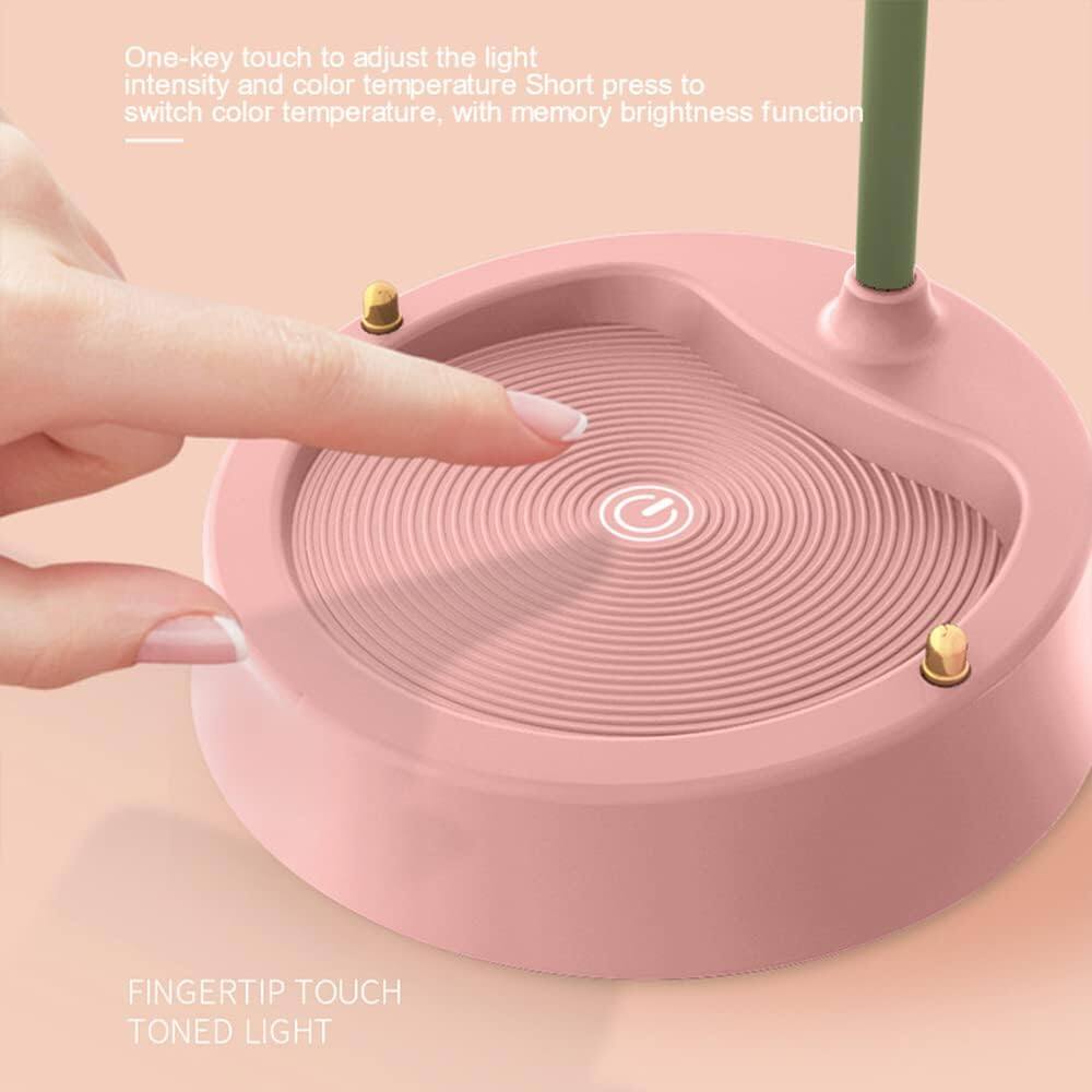 One-key touch to adjust the light intensity and color temperature. Short press to switch color temperature, with memory brightness function.

FINGERTIP TOUCH TONED LIGHT