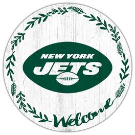 Fan Creations - 12" Welcome Circle Sign - Multicolor