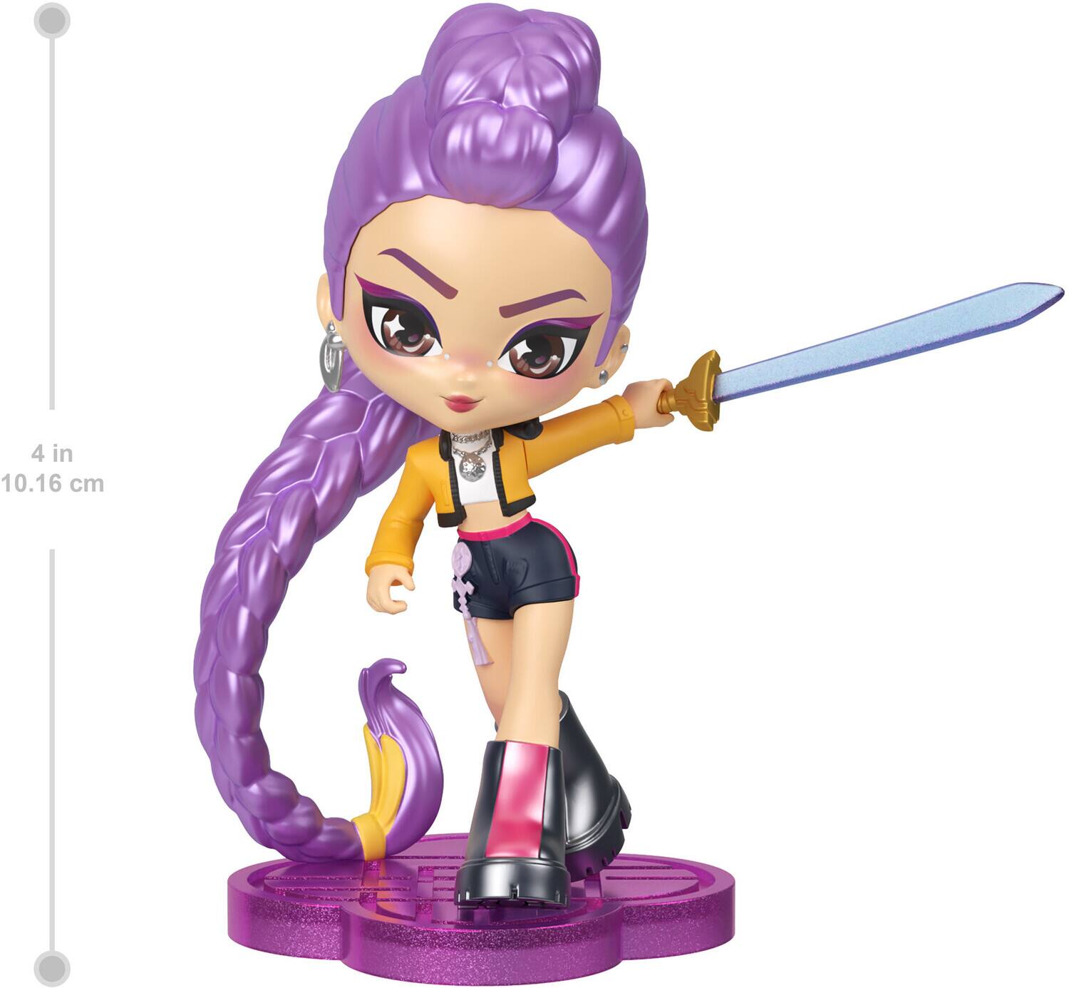 Alt View 4. Mattel - KPOP Demon Hunters FOR THE FANS Pack 6-Piece A Assortment with Display   - COLLECTIBLES - Multicolor.