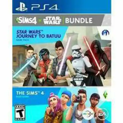 PS4 SIMS4 STAR WARS BUNDLE
STAR WARS JOURNEY TO BATUU
THE SIMS 4 - T (Teen 13+)