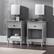 Alt View 12. Walker Edison - Modern 2-Piece 1-Drawer Nightstand Set - Grey.