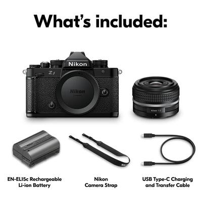 Nikon Z f 4K Video Mirrorless Camera with NIKKOR Z 40mm f/2 SE Nikon Z f 4K Video Mirrorless Camera with NIKKOR Z 40mm f/2 SE