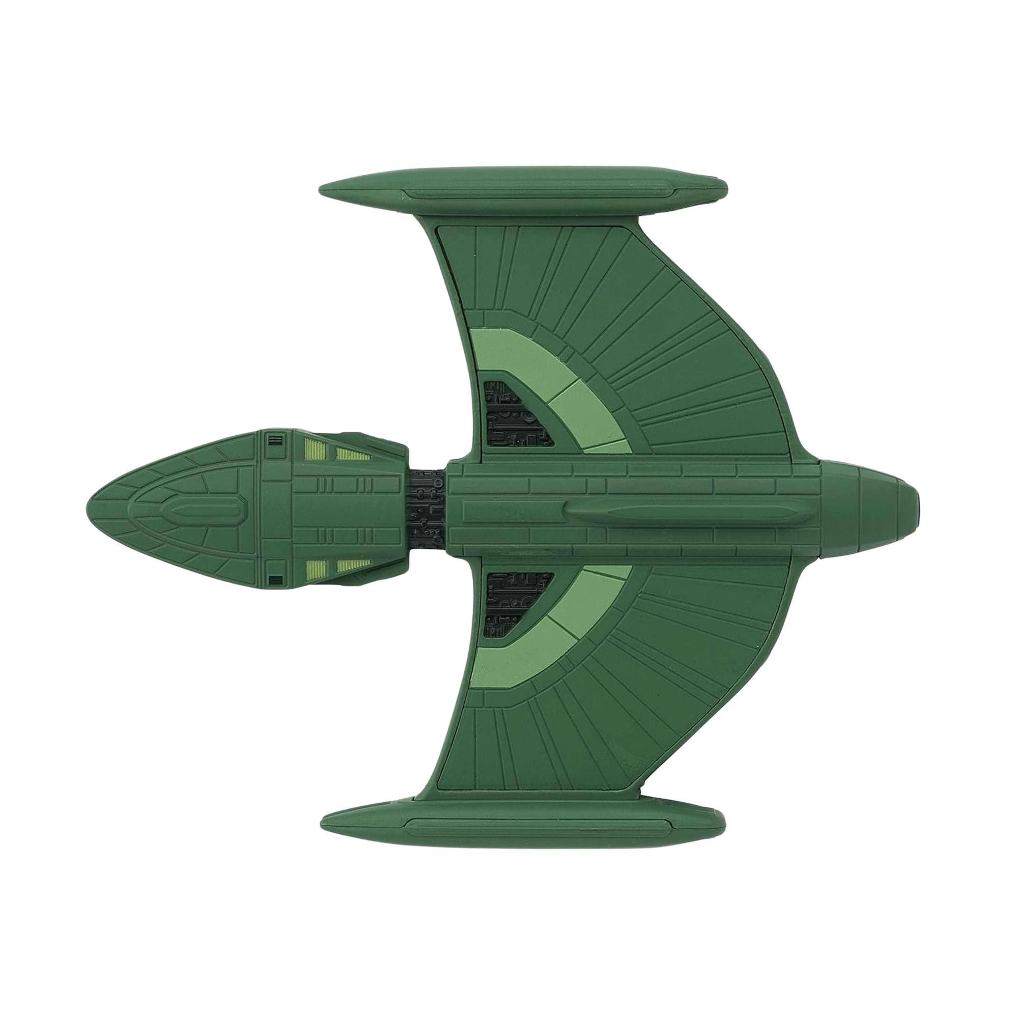 Alt View 4. Eaglemoss - Eaglemoss Star Trek Starship Replica | Romulan Scout - Green.