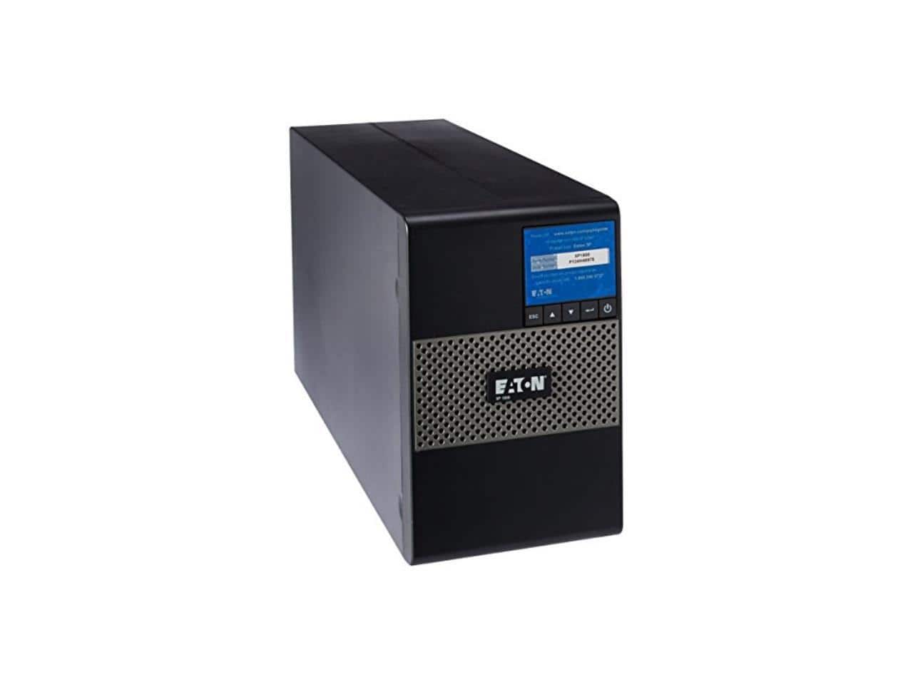 Eaton - 5P1500, 1440VA 1100 Watts 8 Outlets Tower UPS - Black